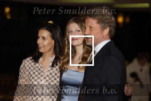 Apeldoorn 15 februari 2023
Prinses Margriet viert haar 80e verjaardag in Orpheus.
Prins Pieter Christiaan en Prinses Anita met dochter