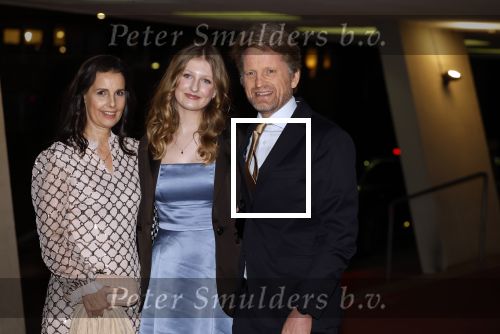 Apeldoorn 15 februari 2023
Prinses Margriet viert haar 80e verjaardag in Orpheus.
Prins Pieter Christiaan en Prinses Anita met dochter