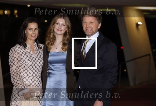 Apeldoorn 15 februari 2023
Prinses Margriet viert haar 80e verjaardag in Orpheus.
Prins Pieter Christiaan en Prinses Anita met dochter