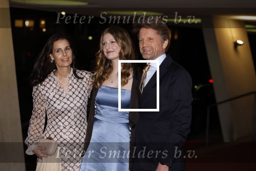 Apeldoorn 15 februari 2023
Prinses Margriet viert haar 80e verjaardag in Orpheus.
Prins Pieter Christiaan en Prinses Anita met dochter