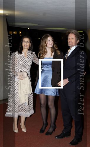 Apeldoorn 15 februari 2023
Prinses Margriet viert haar 80e verjaardag in Orpheus.
Prins Pieter Christiaan en Prinses Anita met dochter