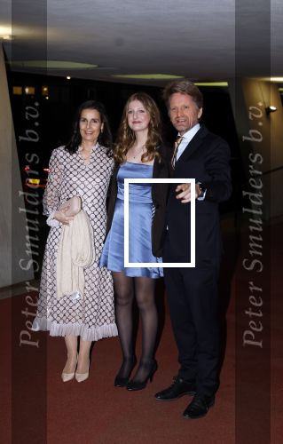 Apeldoorn 15 februari 2023
Prinses Margriet viert haar 80e verjaardag in Orpheus.
Prins Pieter Christiaan en Prinses Anita met dochter