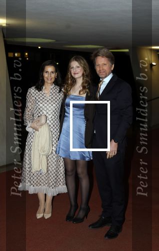 Apeldoorn 15 februari 2023
Prinses Margriet viert haar 80e verjaardag in Orpheus.
Prins Pieter Christiaan en Prinses Anita met dochter