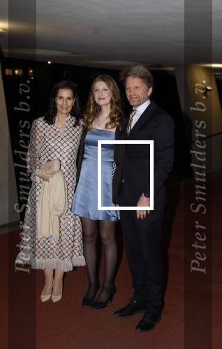 Apeldoorn 15 februari 2023
Prinses Margriet viert haar 80e verjaardag in Orpheus.
Prins Pieter Christiaan en Prinses Anita met dochter