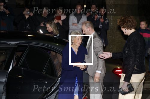 Apeldoorn 15 februari 2023
Prinses Margriet viert haar 80e verjaardag in Orpheus.
Prinses Irene en Prinses Margarita
