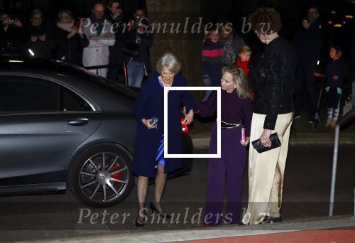 Apeldoorn 15 februari 2023
Prinses Margriet viert haar 80e verjaardag in Orpheus.
Prinses Irene en Prinses Margarita