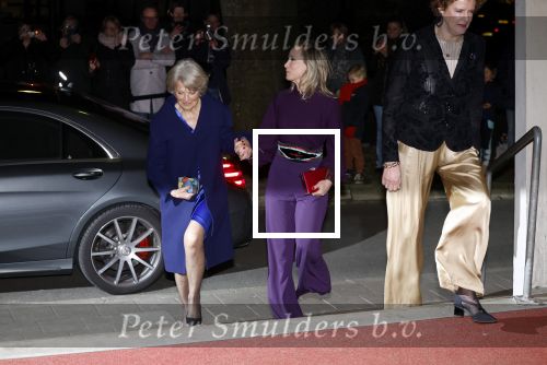 Apeldoorn 15 februari 2023
Prinses Margriet viert haar 80e verjaardag in Orpheus.
Prinses Irene en Prinses Margarita