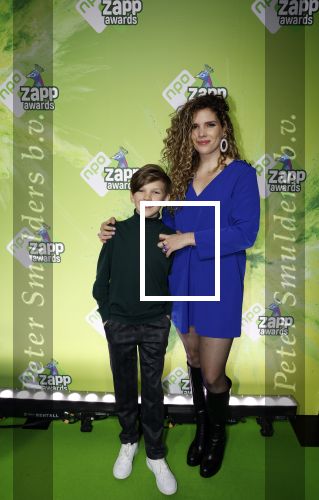 Hilversum 28 januari 2023
Zapp awards in studio 21 . Rachel Rosier en zoon Ezra