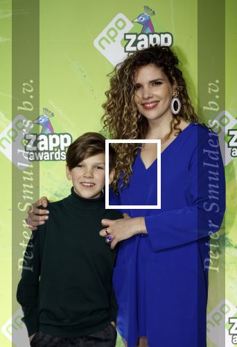 Hilversum 28 januari 2023
Zapp awards in studio 21 . Rachel Rosier en zoon Ezra