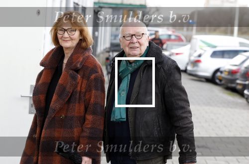 Amsterdam 4 februari 2023
Herdenkingsdienst/Begrafenis Heddy Lester.
Rob v d Meeberg met zijn vrouw