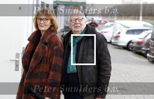 Amsterdam 4 februari 2023
Herdenkingsdienst/Begrafenis Heddy Lester.
Rob v d Meeberg met zijn vrouw