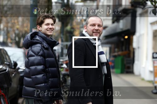 Amsterdam 24 januari 2023
Robert leroy met zijn zoon Senny in Amsterdam zuid.