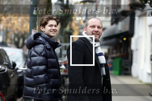 Amsterdam 24 januari 2023
Robert leroy met zijn zoon Senny in Amsterdam zuid.