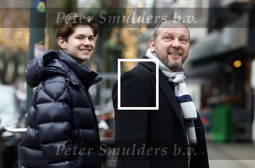 Amsterdam 24 januari 2023
Robert leroy met zijn zoon Senny in Amsterdam zuid.
