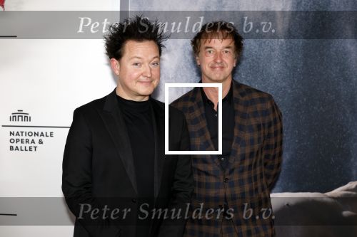 Amsterdam 9 februari 2023
Premiere Messa da Requiem van het Nationaal ballet in de Stopera. Rop Verheijen met partner