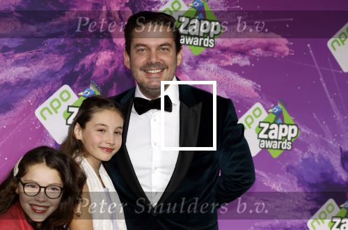 Hilversum 28 januari 2023
Zapp awards in studio 21 . Ruben Nicolai met dochter en vriendinnen