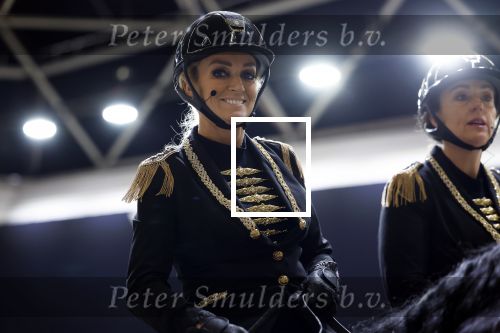 Amsterdam 28 januari 2023
Samantha Steenwijk rijdt op haar paard een kuhr terwijl ze zingt tijdens Jumping Amsterdam in de RAI.