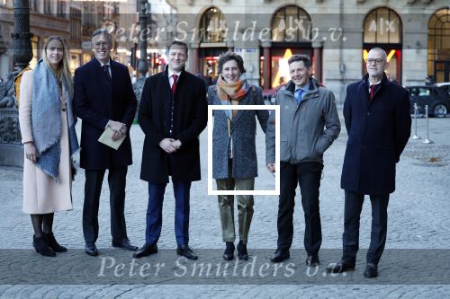 Amsterdam 17 januari 2023
Nieuwjaarsreceptie van Koning Willem Alexander en Koningin Maxima op paleis op de dam. oa Anneke v Zanen Nieberg Madeleine Meppelink Ferry Weertman en Sander Kool