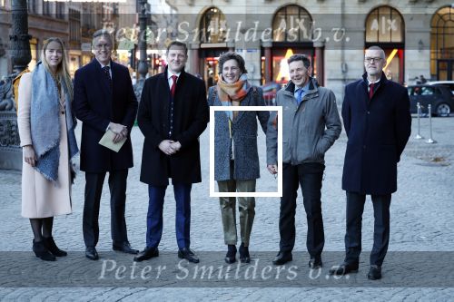Amsterdam 17 januari 2023
Nieuwjaarsreceptie van Koning Willem Alexander en Koningin Maxima op paleis op de dam. oa Anneke v Zanen Nieberg Madeleine Meppelink Ferry Weertman en Sander Kool