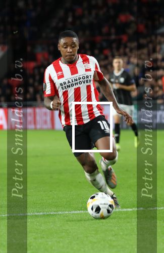 Eindhoven, 24 Oktober 2019
PSV-Lask Linz, eindstand 0-0
Uefa Europa League Groepsfase
Steven Bergwijn