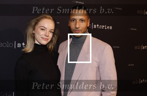 Amsterdam 11 februari 2023
Premiere Soy Kroon in het nieuwe deLamar theater.
Tarikh Janssen met partner