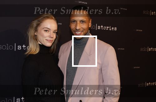 Amsterdam 11 februari 2023
Premiere Soy Kroon in het nieuwe deLamar theater.
Tarikh Janssen met partner