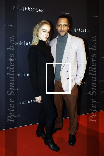 Amsterdam 11 februari 2023
Premiere Soy Kroon in het nieuwe deLamar theater.
Tarikh Janssen met partner