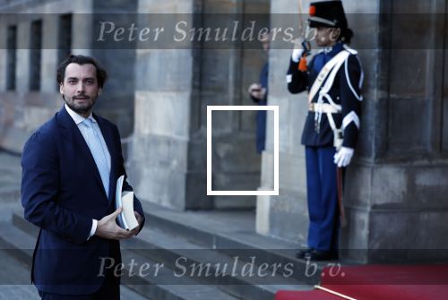 Amsterdam 17 januari 2023
Nieuwjaarsreceptie van Koning Willem Alexander en Koningin Maxima op paleis op de dam.
Davide Heijmans de vrouw van Thierry Baudet is daar aan het fotograferen.