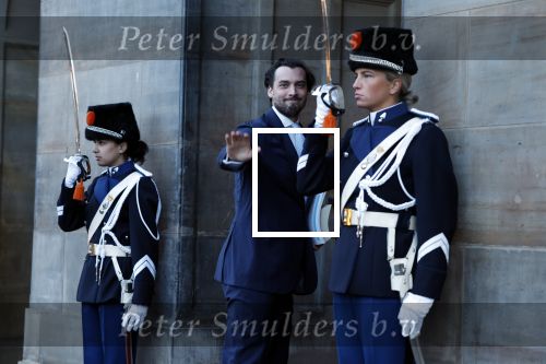 Amsterdam 17 januari 2023
Nieuwjaarsreceptie van Koning Willem Alexander en Koningin Maxima op paleis op de dam.
Davide Heijmans de vrouw van Thierry Baudet is daar aan het fotograferen.