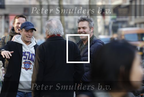 Amsterdam 14 februari 2023
Thom Goderie Mike Starink en Paul Haenen in het centrum van Amsterdam.