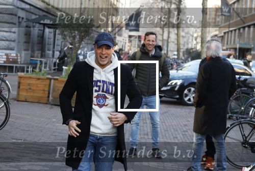 Amsterdam 14 februari 2023
Thom Goderie Mike Starink en Paul Haenen in het centrum van Amsterdam.
