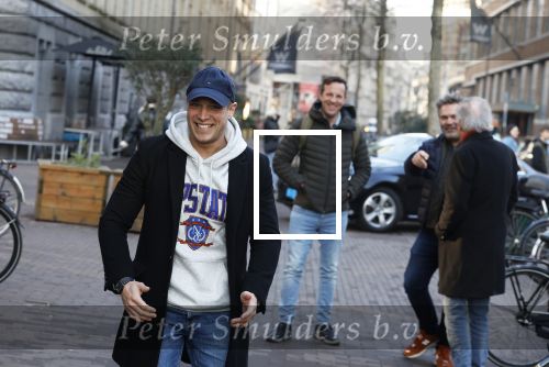 Amsterdam 14 februari 2023
Thom Goderie Mike Starink en Paul Haenen in het centrum van Amsterdam.