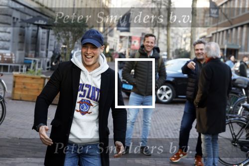 Amsterdam 14 februari 2023
Thom Goderie Mike Starink en Paul Haenen in het centrum van Amsterdam.