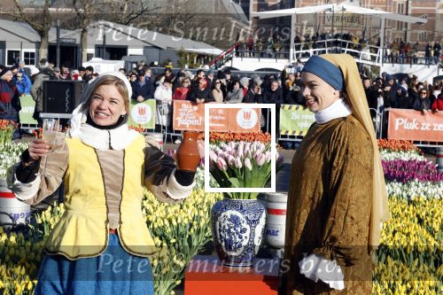 Amsterdam 21 januari 2023
Irene Schouten doopt een tulp op het museumplein.