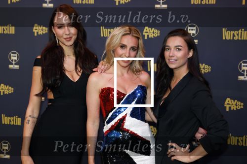 Hilversum 26 april 2023
Uitreiking radio ring 2023 in de vorstin .
Vrouwmibo Sophie Milzink  Iris Enthoven Nina Warink
