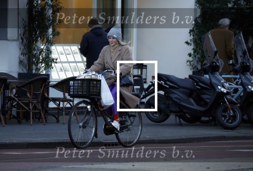 Amsterdam 8 januari 2024
Chantal janzen op de fiets in Amsterdam zuid