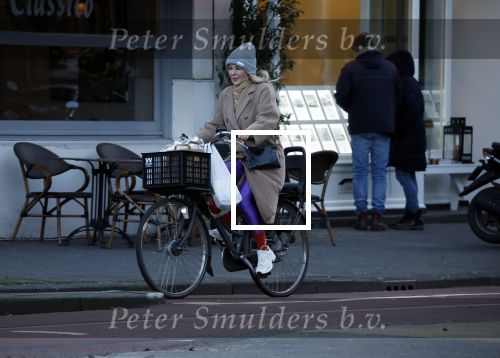 Amsterdam 8 januari 2024
Chantal janzen op de fiets in Amsterdam zuid