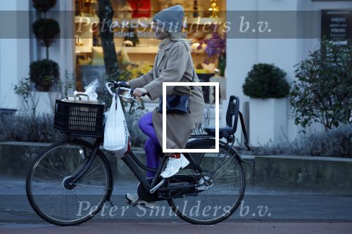 Amsterdam 8 januari 2024
Chantal janzen op de fiets in Amsterdam zuid
