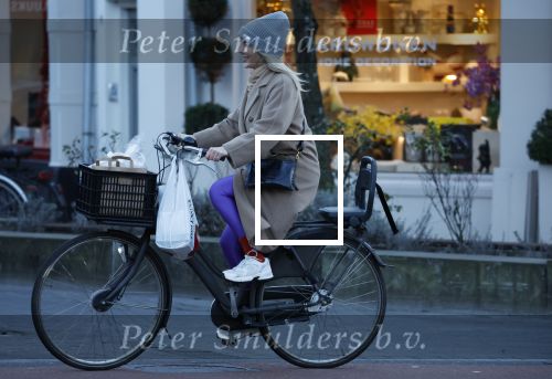 Amsterdam 8 januari 2024
Chantal janzen op de fiets in Amsterdam zuid