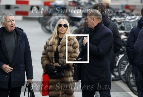 Amsterdam 11 januari 2024
Eugene v Duin arriveert bij de rechtbank van Amsterdam met zijn vrouw en advocaat .