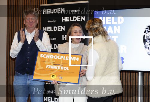 Amsterdam 10 januari 2024
Bekendmaking held van het jaar 2023 van magazine Helden bij Gassan Diamonds. De winnaars zijn Quilindschy Hartman Lutsharel Geertruida en Femke Bol  ( haar ouders haalden prijs op)