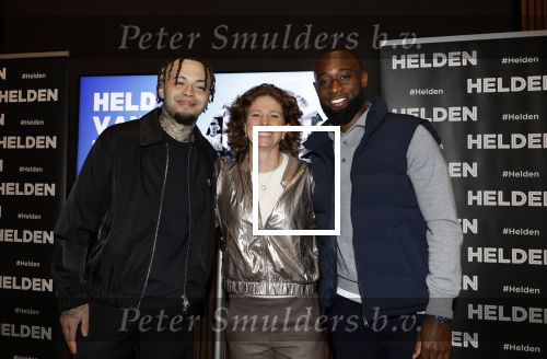 Amsterdam 10 januari 2024
Bekendmaking held van het jaar 2023 van magazine Helden bij Gassan Diamonds. De winnaars zijn Quilindschy Hartman Lutsharel Geertruida en Femke Bol  ( haar ouders haalden prijs op)