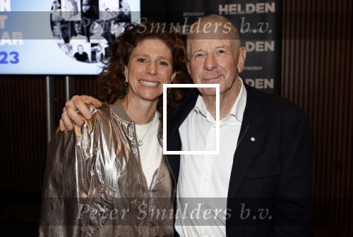 Amsterdam 10 januari 2024
Bekendmaking held van het jaar 2023 van magazine Helden bij Gassan Diamonds. Frits Barend en dochter Barbara Barend