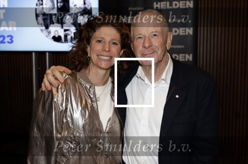 Amsterdam 10 januari 2024
Bekendmaking held van het jaar 2023 van magazine Helden bij Gassan Diamonds. Frits Barend en dochter Barbara Barend