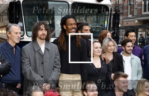 Amsterdam 4 januari 2024
Castpresentatie Jesus Christ Superstar in het DeLaMar theater met oa Paul de Leeuw Djeangu Macrooy Alex Klaasen Lucas hamming  Magtel de Laat . Albert Verlinde is de producent en Ivo v Hove de regisseur.