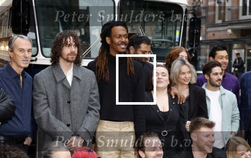 Amsterdam 4 januari 2024
Castpresentatie Jesus Christ Superstar in het DeLaMar theater met oa Paul de Leeuw Djeangu Macrooy Alex Klaasen Lucas hamming  Magtel de Laat . Albert Verlinde is de producent en Ivo v Hove de regisseur.
