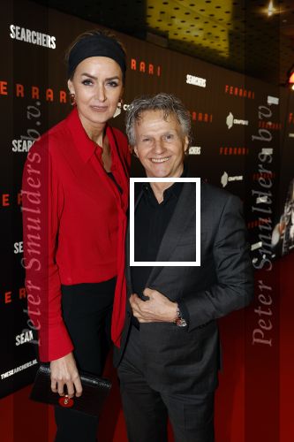 Amsterdam 17 januari 2024
Premiere Ferrari in Pathe arena . Jan Lammers met zijn vrouw