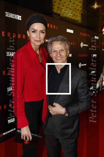Amsterdam 17 januari 2024
Premiere Ferrari in Pathe arena . Jan Lammers met zijn vrouw