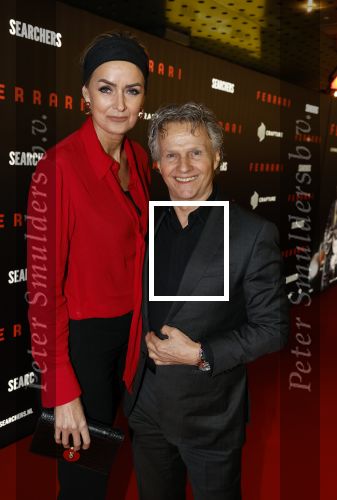 Amsterdam 17 januari 2024
Premiere Ferrari in Pathe arena . Jan Lammers met zijn vrouw