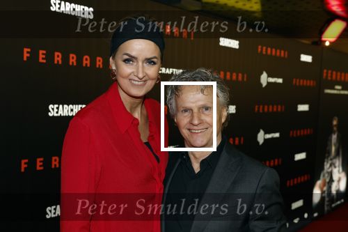 Amsterdam 17 januari 2024
Premiere Ferrari in Pathe arena . Jan Lammers met zijn vrouw